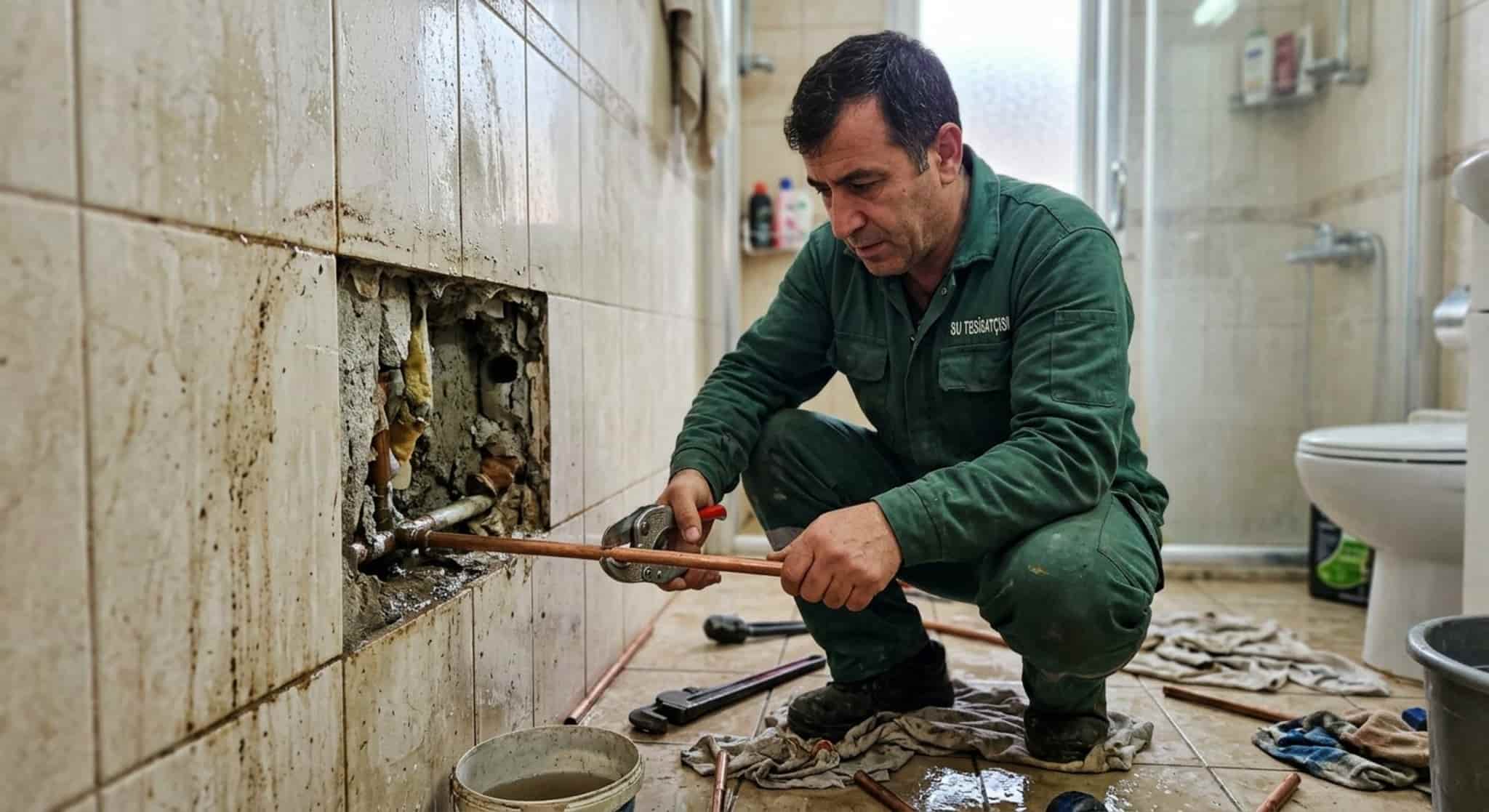 Banyo su kacagi tamiri | Su Kaçağı Tespiti | Antalya Su Tesisat
