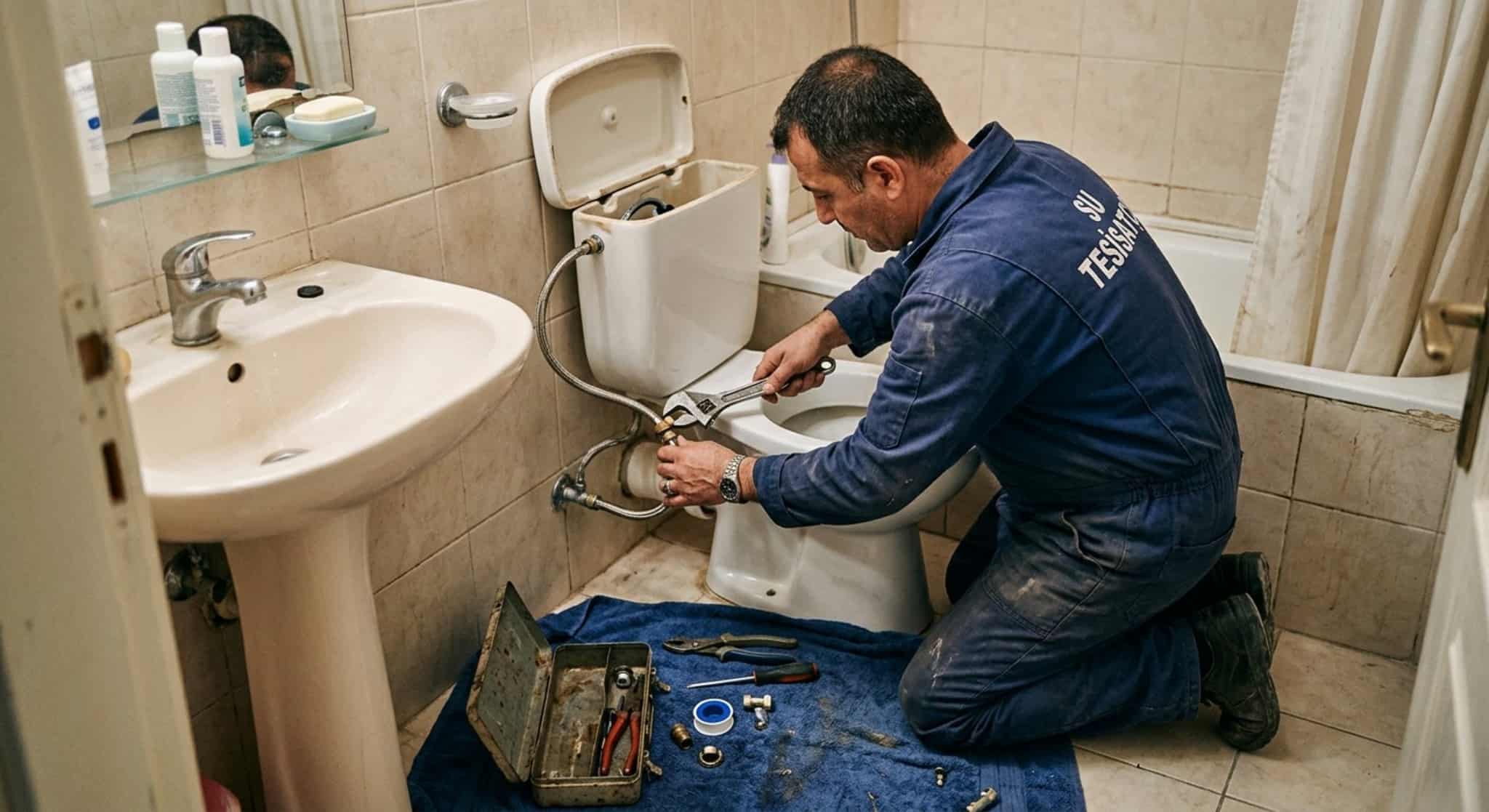 Klozet tamiri yapma | Serik Su Tesisatçısı | Antalya Su Tesisat