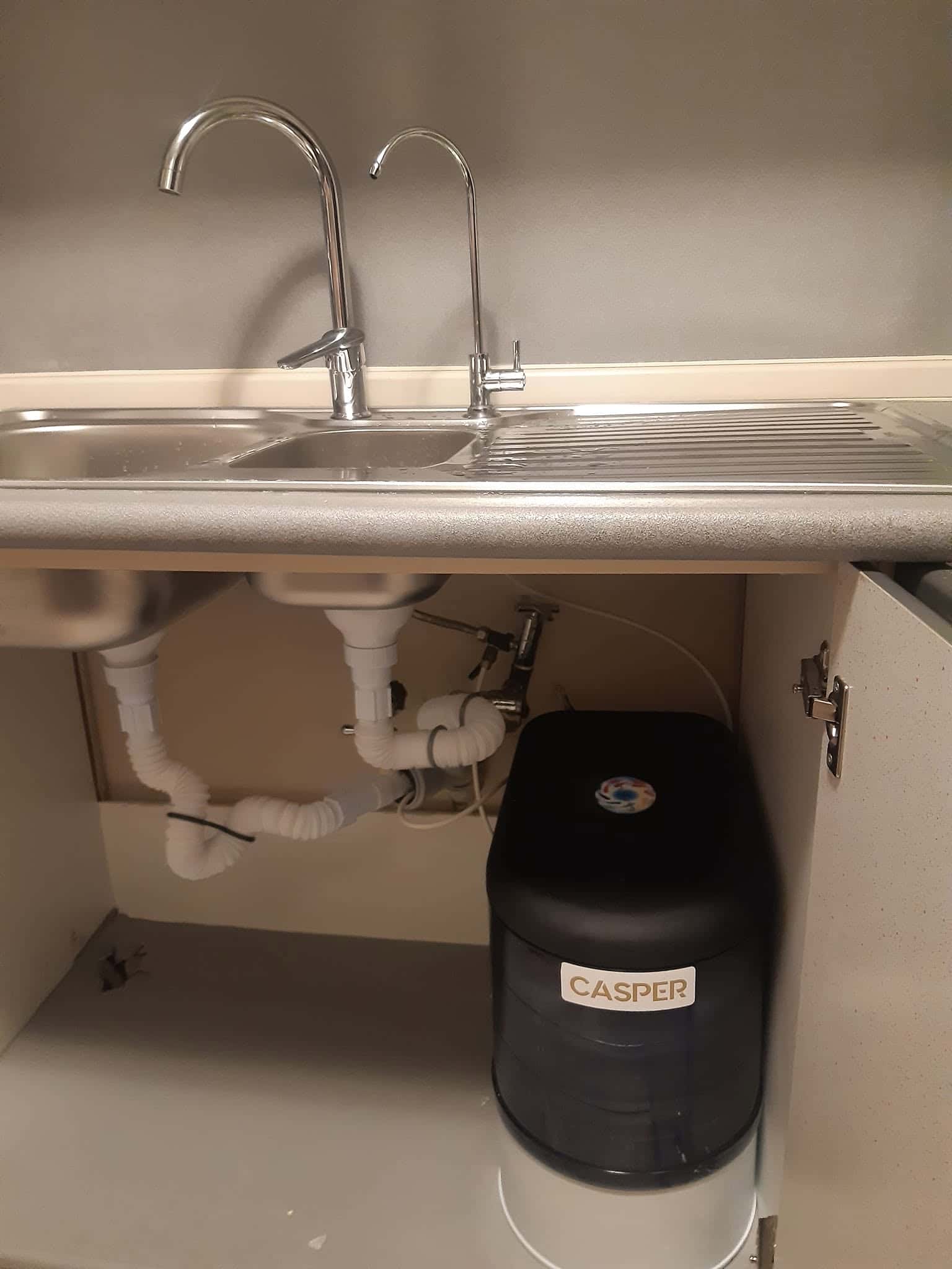 Lavabo alti gider borusu baglantisi | Lavabo Armatür Montajı | Antalya Su Tesisat